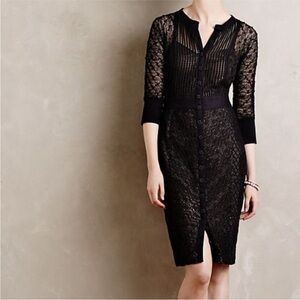 Beguile Byron Lars black lace Mona dress